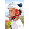 Crazy Safety Shark, capacete para bicicleta, júnior, cinzento
