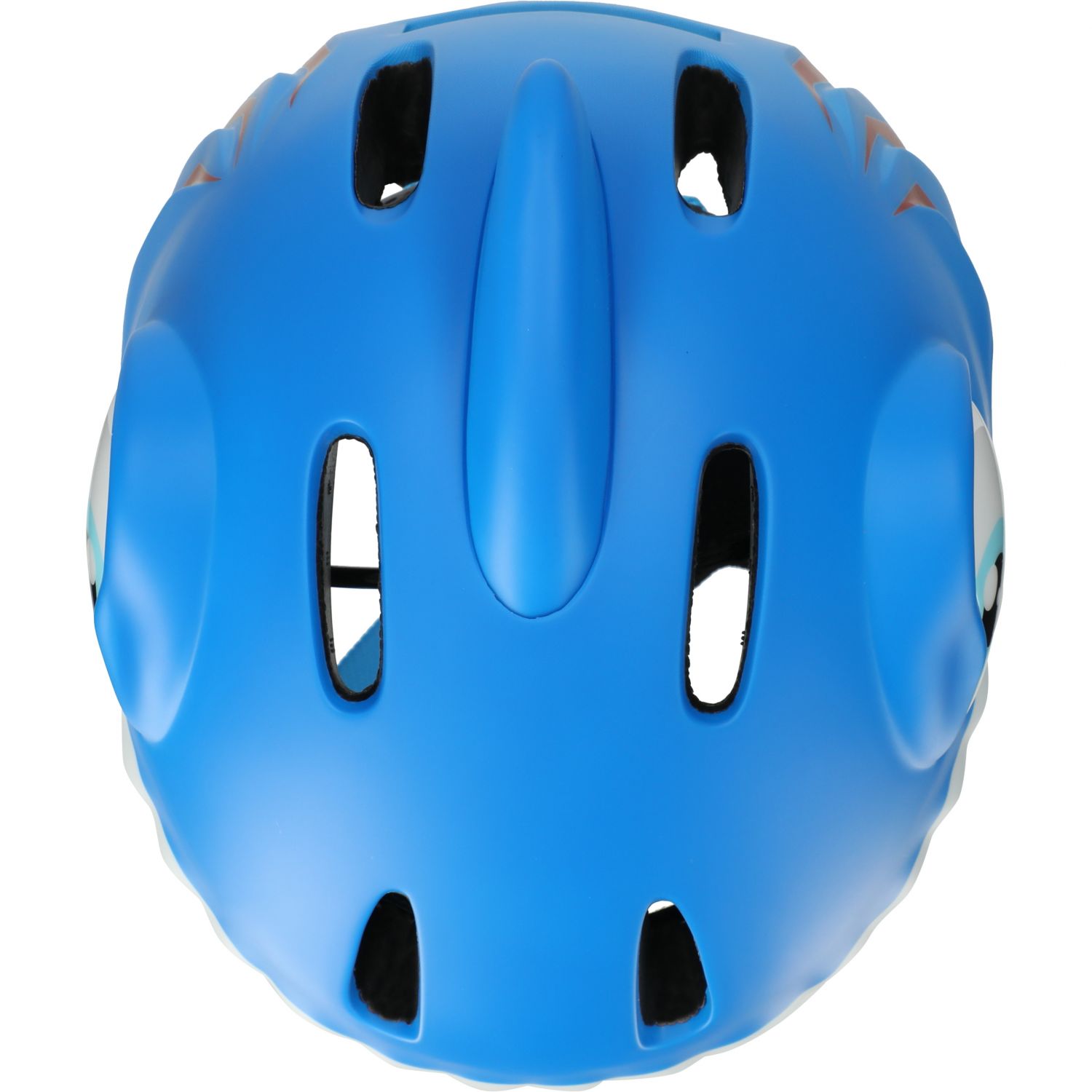 Crazy Safety Shark, capacete para bicicleta, júnior, azul