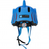 Crazy Safety Shark, capacete para bicicleta, júnior, azul