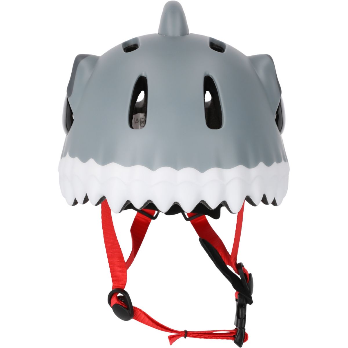 Crazy Safety Shark, cyklistická prilba, junior, sivá