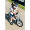 Crazy Safety Shark, cyklistická prilba, junior, sivá