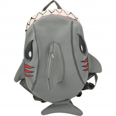Crazy Safety Shark, mochila, júnior, cinzento