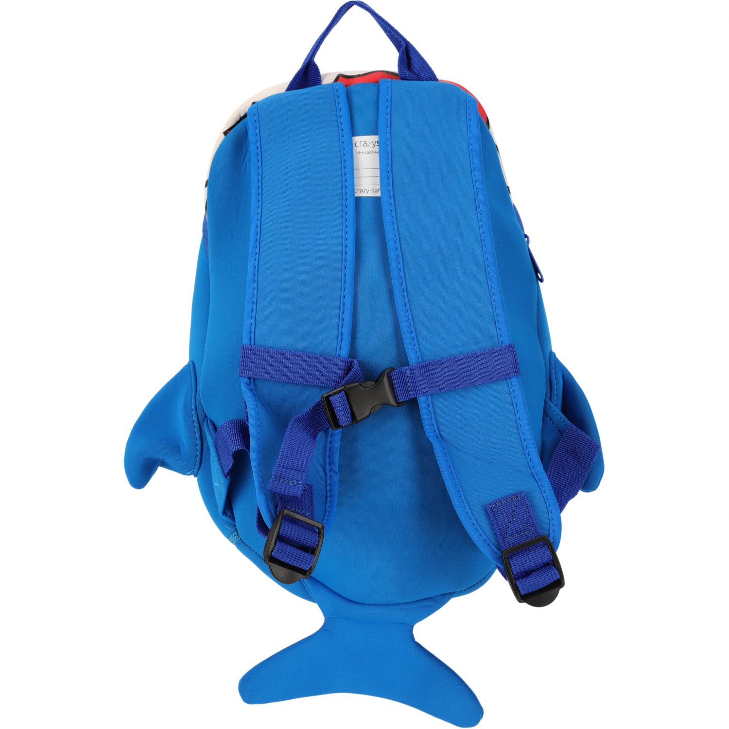 Crazy Safety Shark, rucsac, junior, albastru