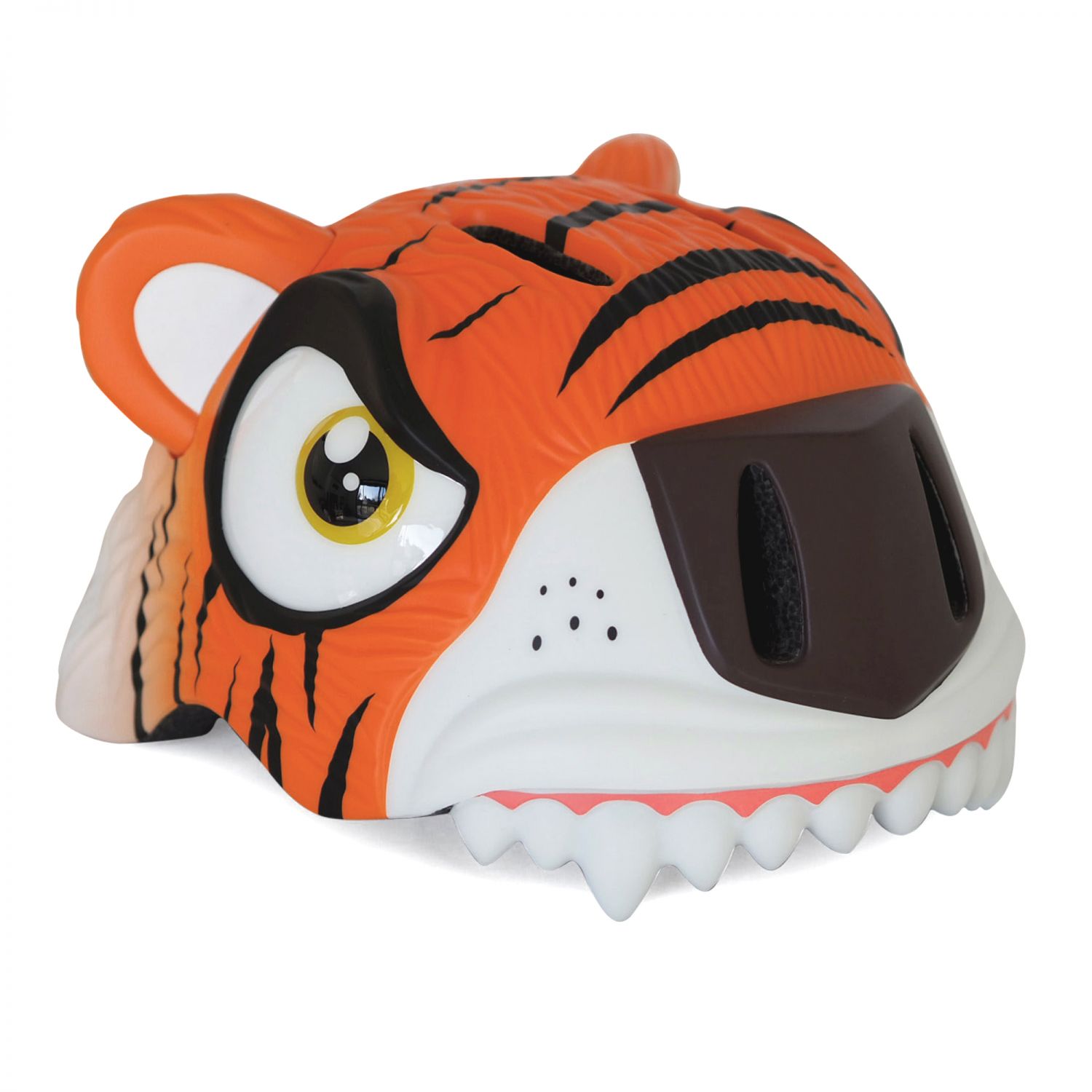 Crazy Safety Tiger, cască de bicicletă, junior, portocaliu