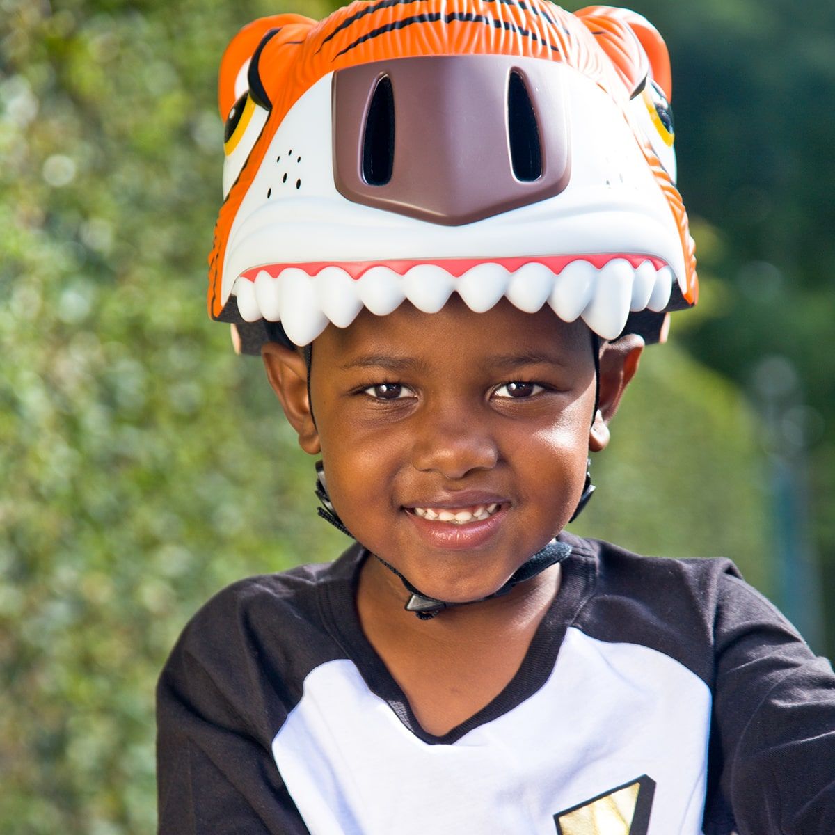 Crazy Safety Tiger, cască de bicicletă, junior, portocaliu