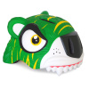 Crazy Safety Tiger, casco de bicicleta, junior, verde