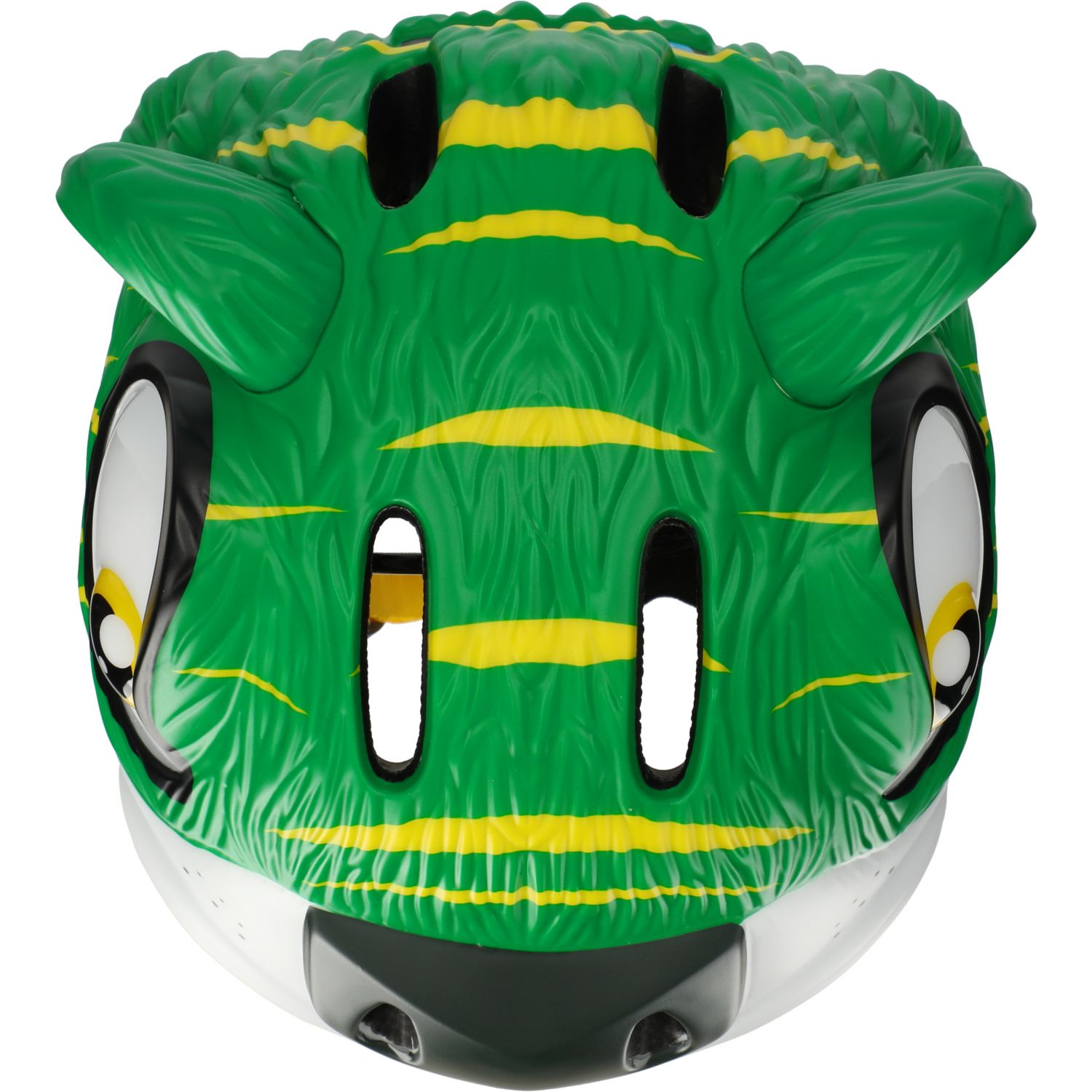 Crazy Safety Tiger, casque vélo, junior, vert