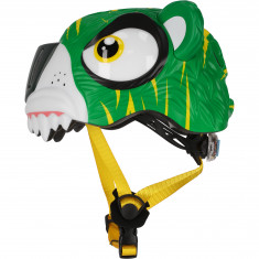 Crazy Safety Tiger, Cykelhjälm, Junior, Grön