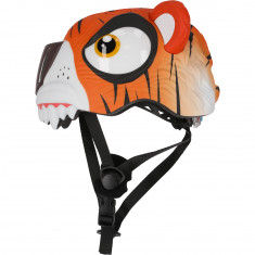 Crazy Safety Tiger, Cykelhjälm, Junior, Orange