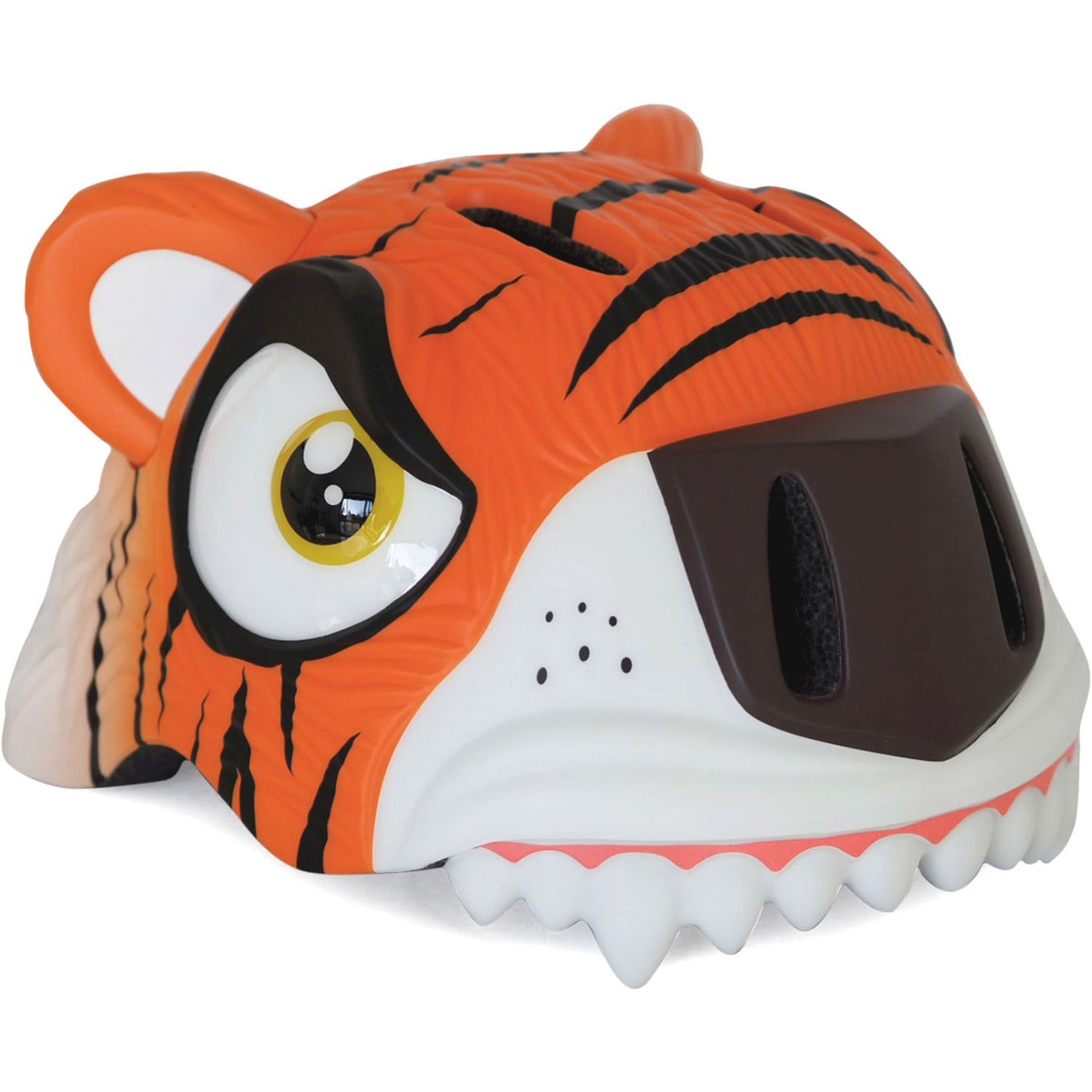 Crazy Safety Tiger, cykelhjelm, junior, orange