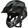 Crazy Safety Titan Fullface, Sykkelhjelm, Junior, Grey