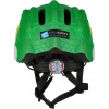 Crocodilo Crazy Safety, capacete para bicicleta, júnior, verde
