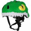 Crocodilo Crazy Safety, capacete para bicicleta, júnior, verde