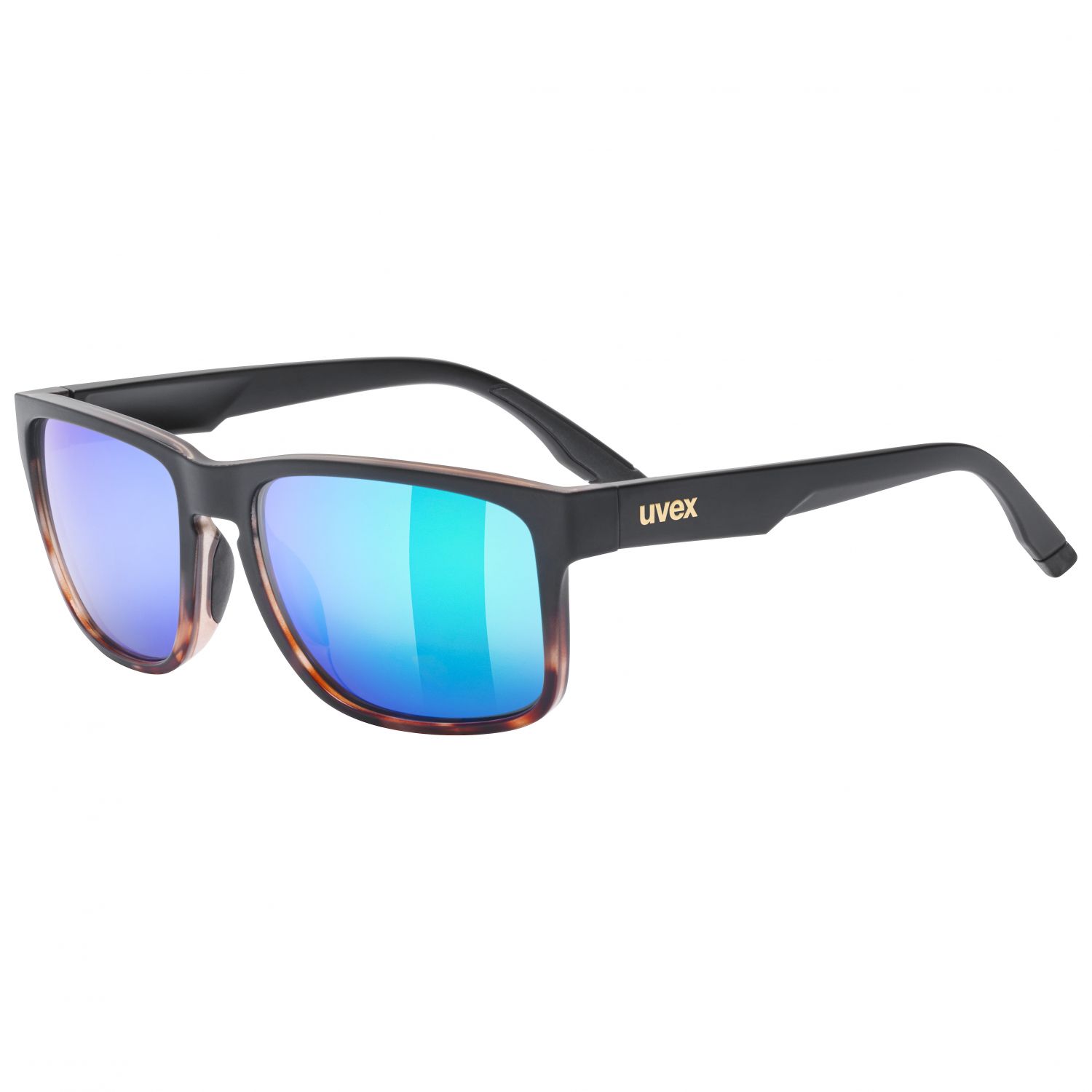 Óculos de sol Uvex Poise, preto