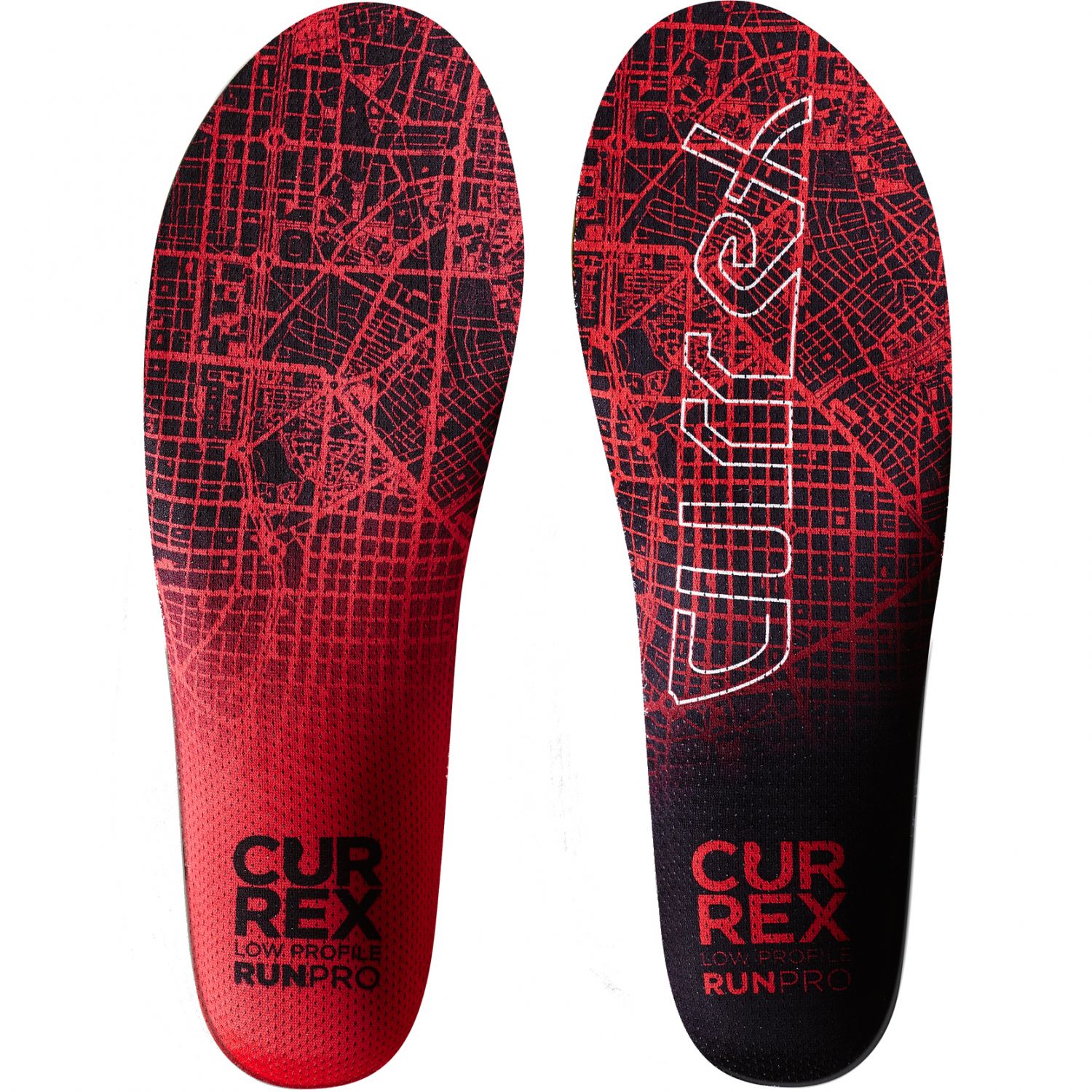Currex RunPro High, insole, red