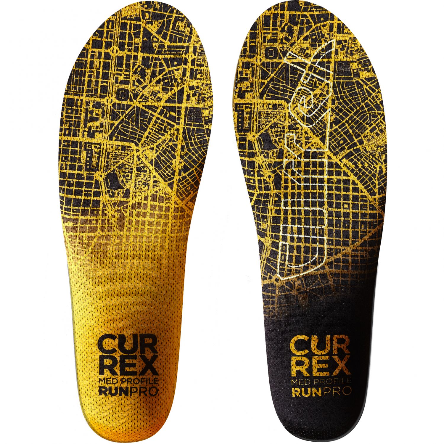 Currex RunPro High, insole, yellow