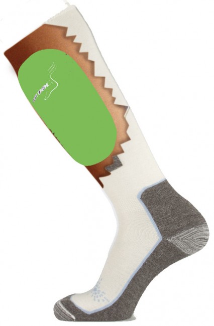 Cuscinetti in gel BootDoc, protezione della tibia