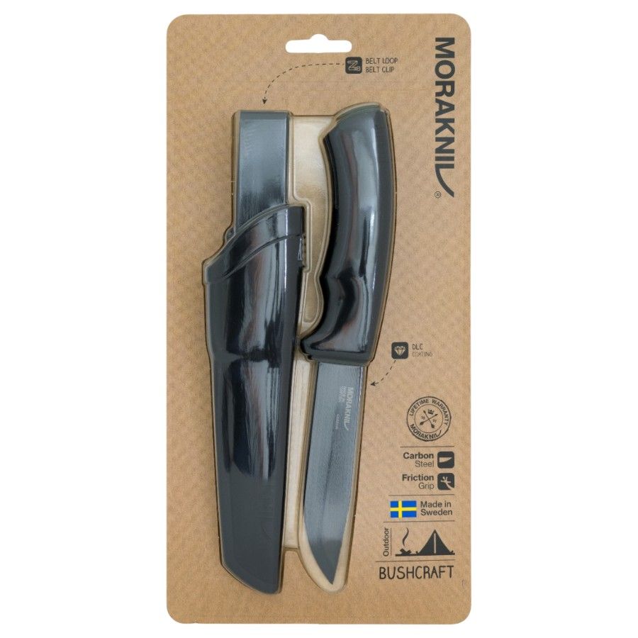Cuțit Mora Bushcraft Blackblade (C), cuțit, negru
