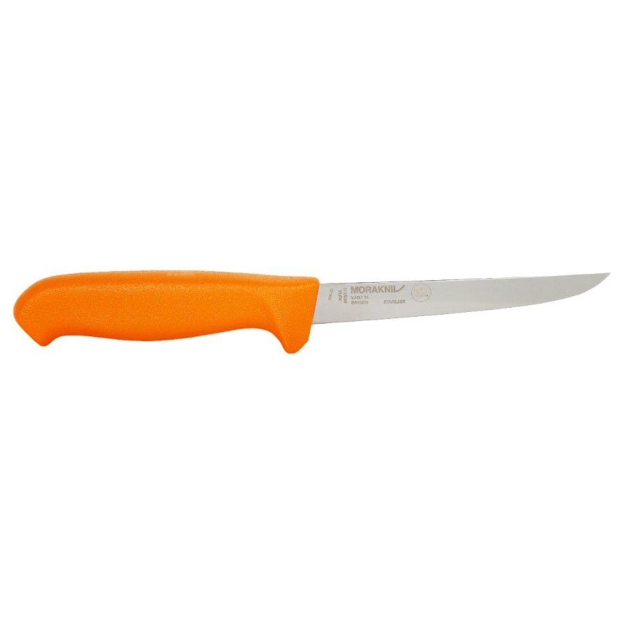 Cuțit Mora Hunting Narrow Boning (S), cuțit de vânătoare, portocaliu