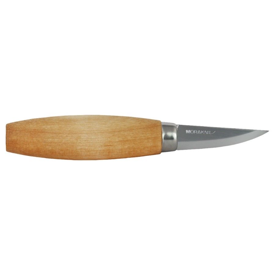 Cuțit Mora Woodcarving 120 (LC), sculptură, natural