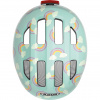 Cyklistická prilba Abus Smiley 3.0 LED, junior, modrá dúha
