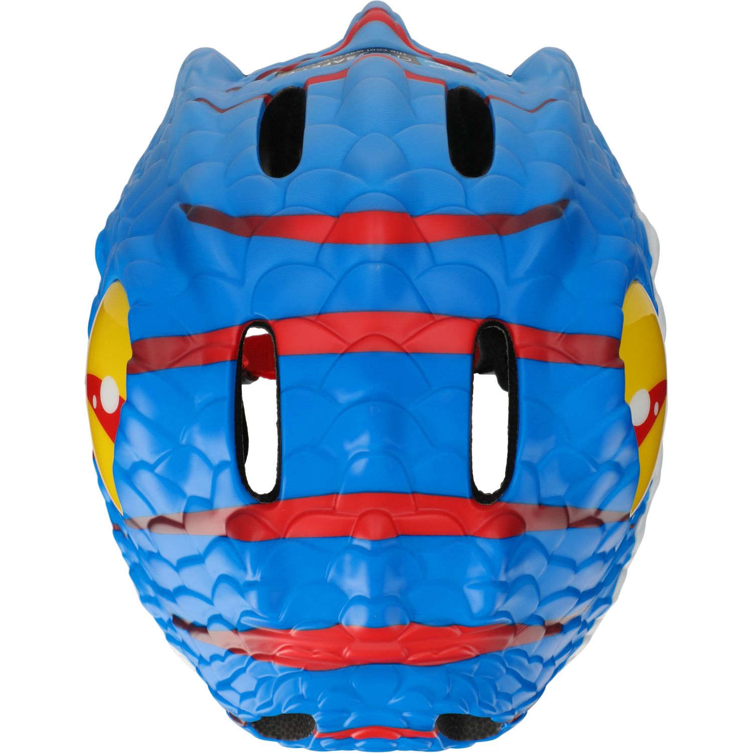 Cyklistická prilba Crazy Safety Dino, junior, modrá