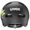 Cyklistická prilba Uvex Kid 4 Style, junior, čierna/zelená