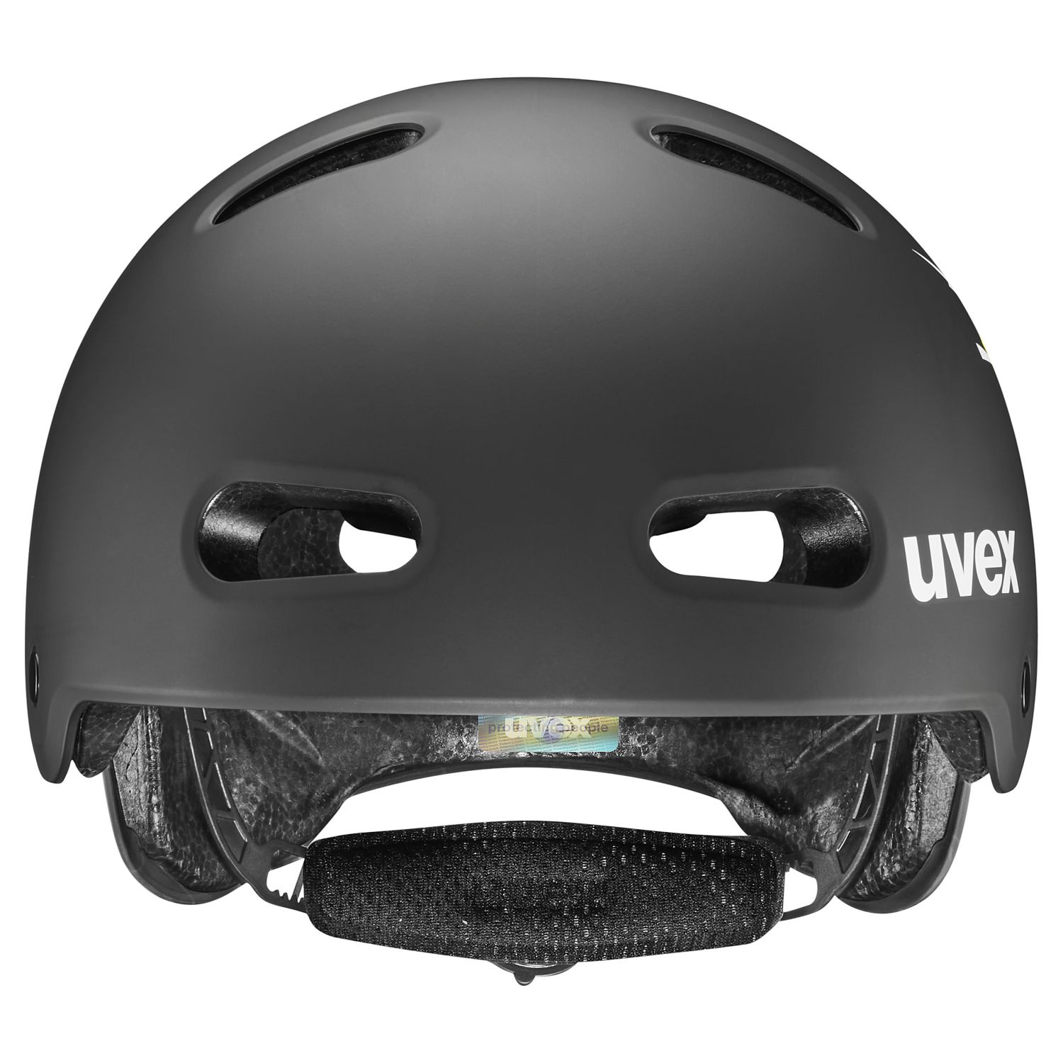 Cyklistická prilba Uvex Kid 4 Style, junior, čierna/zelená