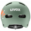 Cyklistická prilba Uvex Kid 4 Style, junior, zelená/oranžová