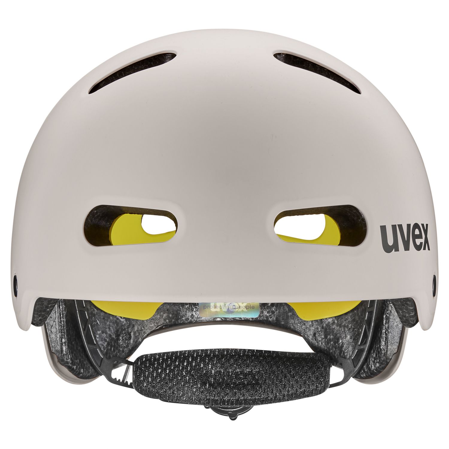 Cyklistická prilba Uvex Kid 4 Style MIPS, junior, béžová