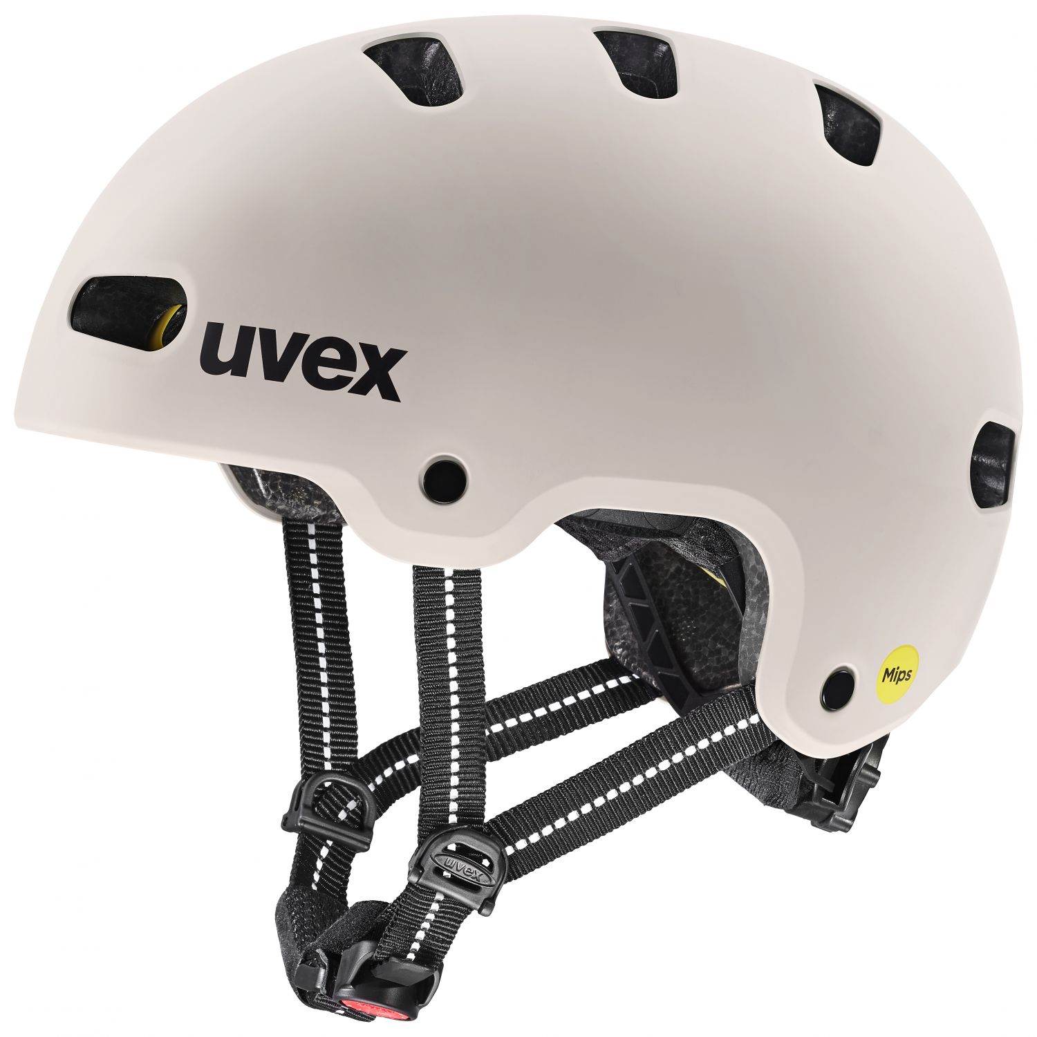 Cyklistická prilba Uvex Kid 4 Style MIPS, junior, béžová