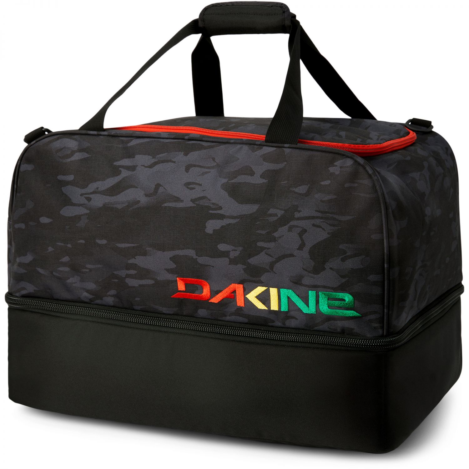 Dakine Boot Locker 69L, nero camo vintage