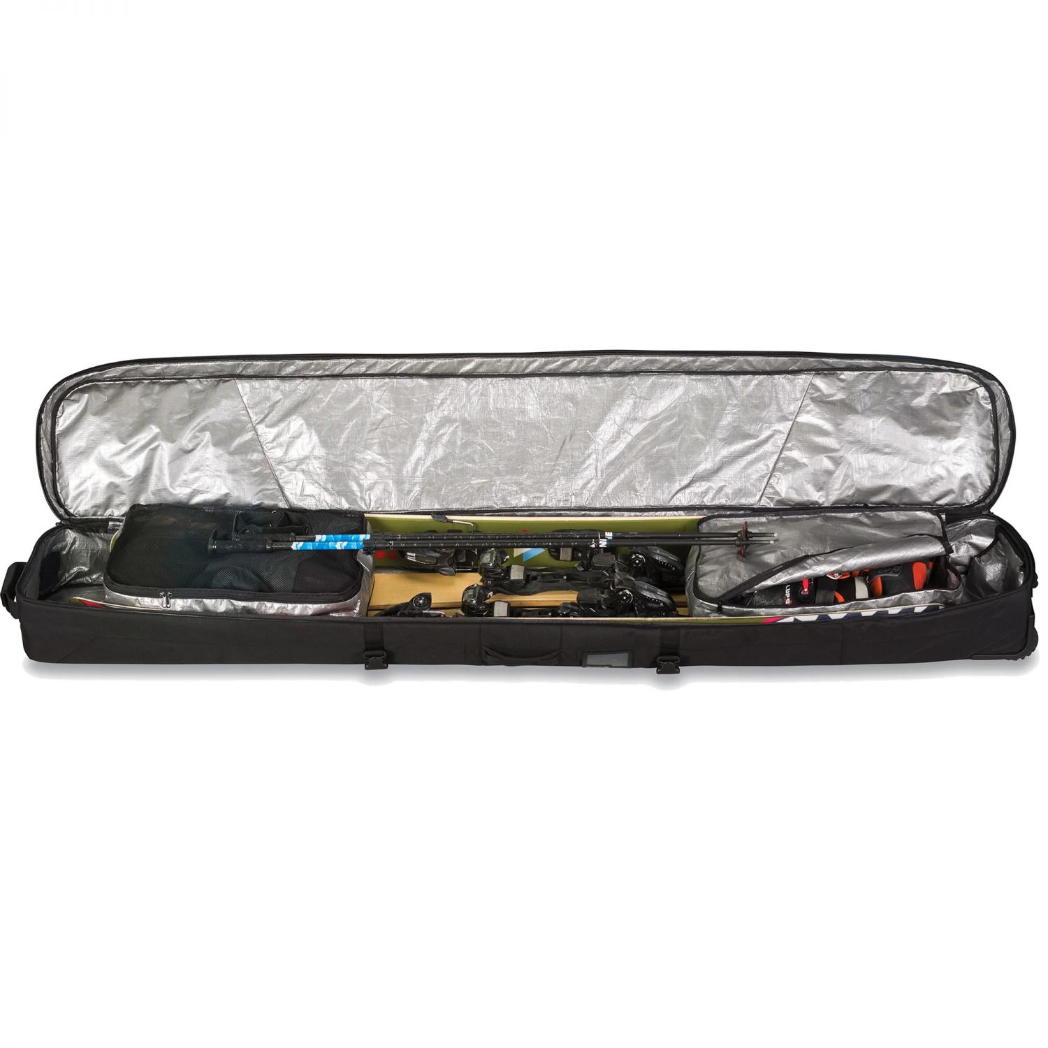 Dakine Boundary Ski Roller Bag, 200 cm, nero