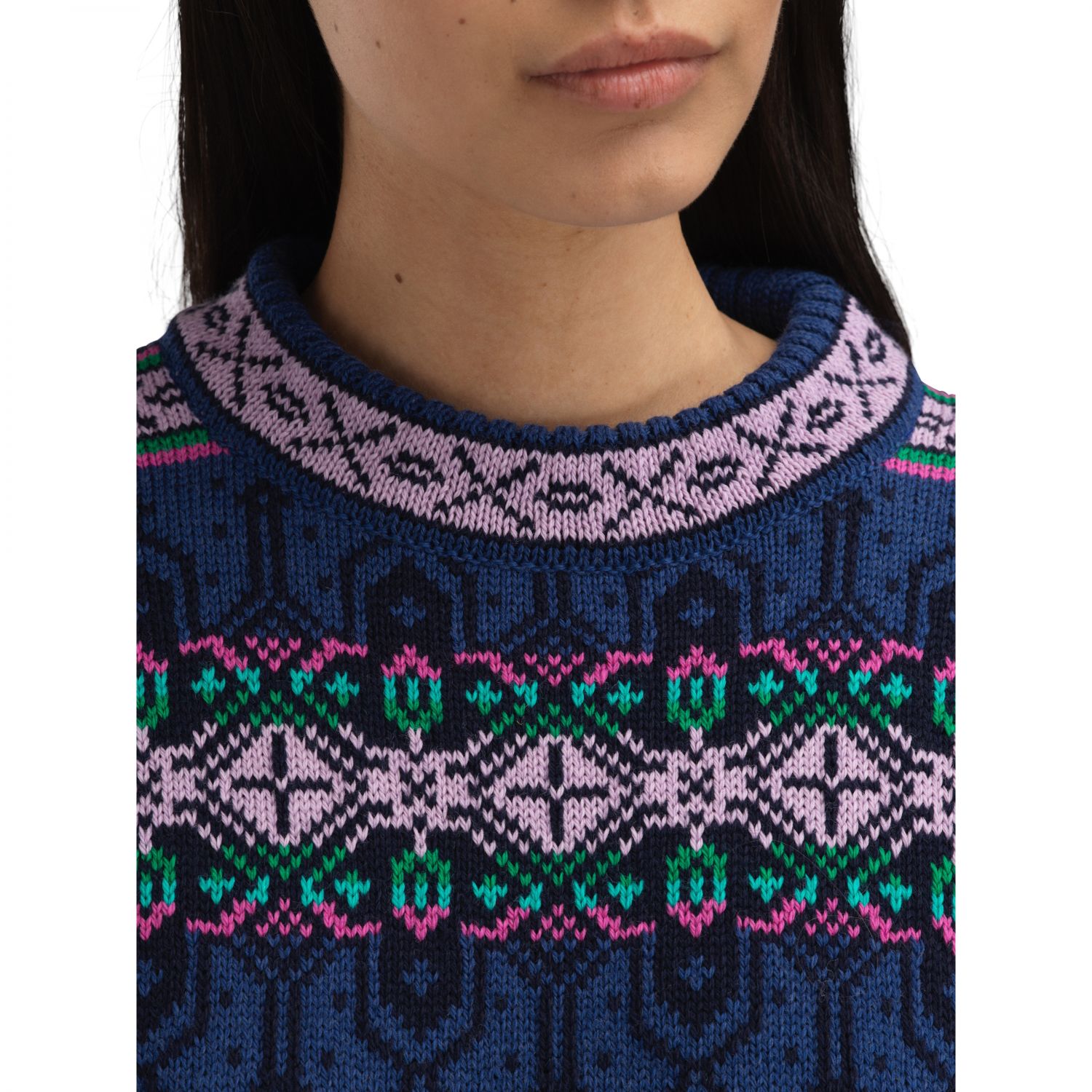 Dale of Norway Albertville Fem. Pull, polaire, femme, bleu