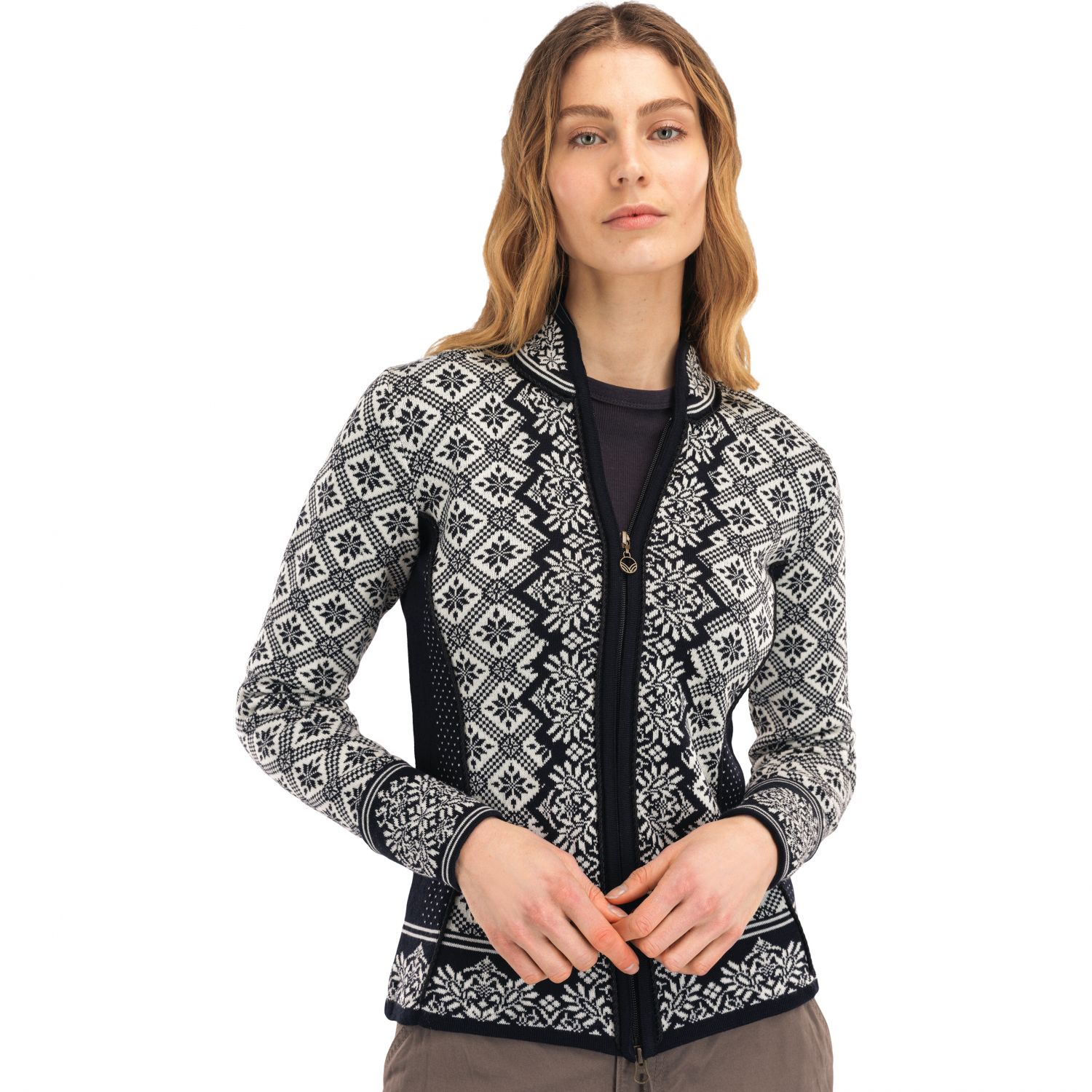 Dale of Norway Christiania, takki, naisten, musta