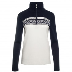 Dale of Norway Dalestølen, maglione da donna, blu scuro/bianco