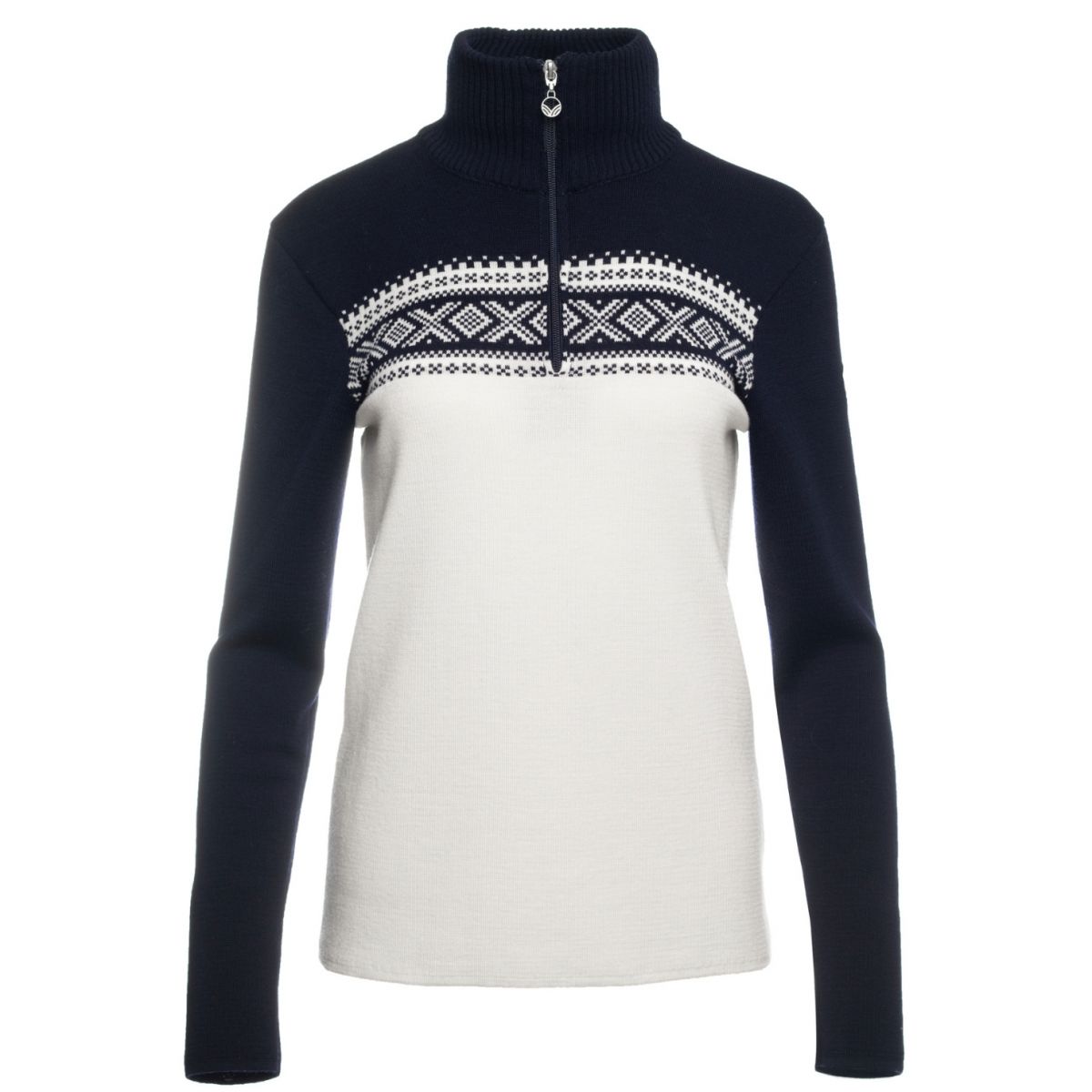 Dale of Norway Dalestølen, maglione da donna, blu scuro/bianco