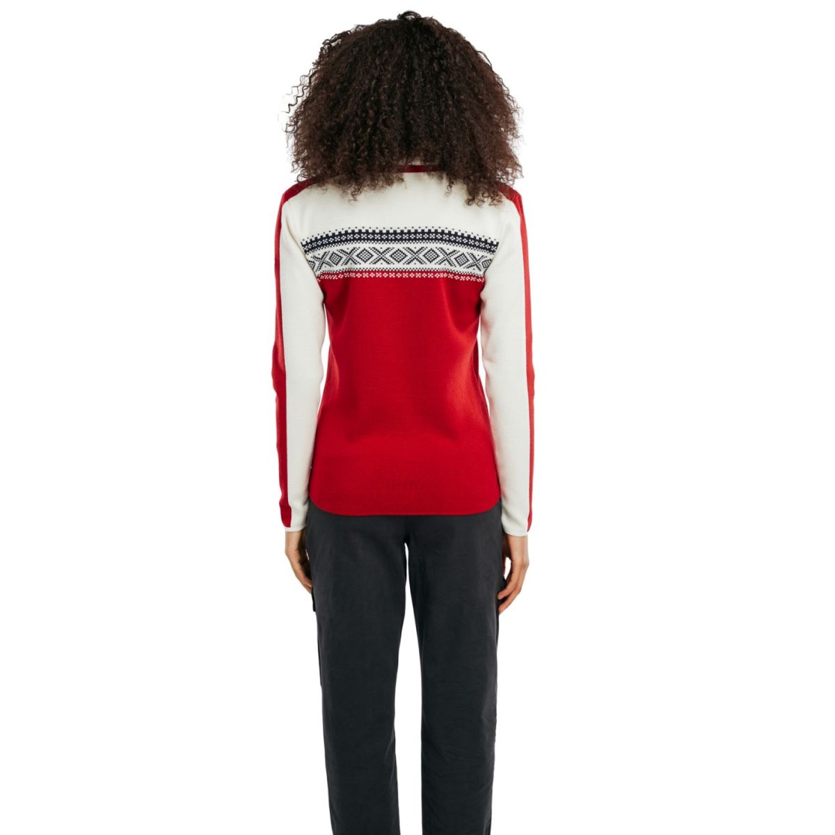 Dale of Norway Dystingen, sweater, dames, rood