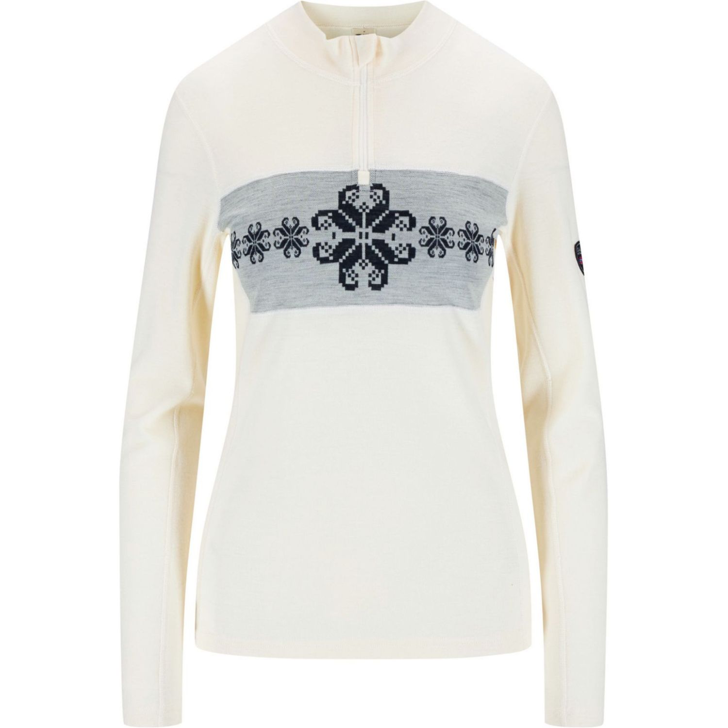 Dale of Norway Falkeberg Baselayer Half zip, aluskerrasto, nainen, valkoinen