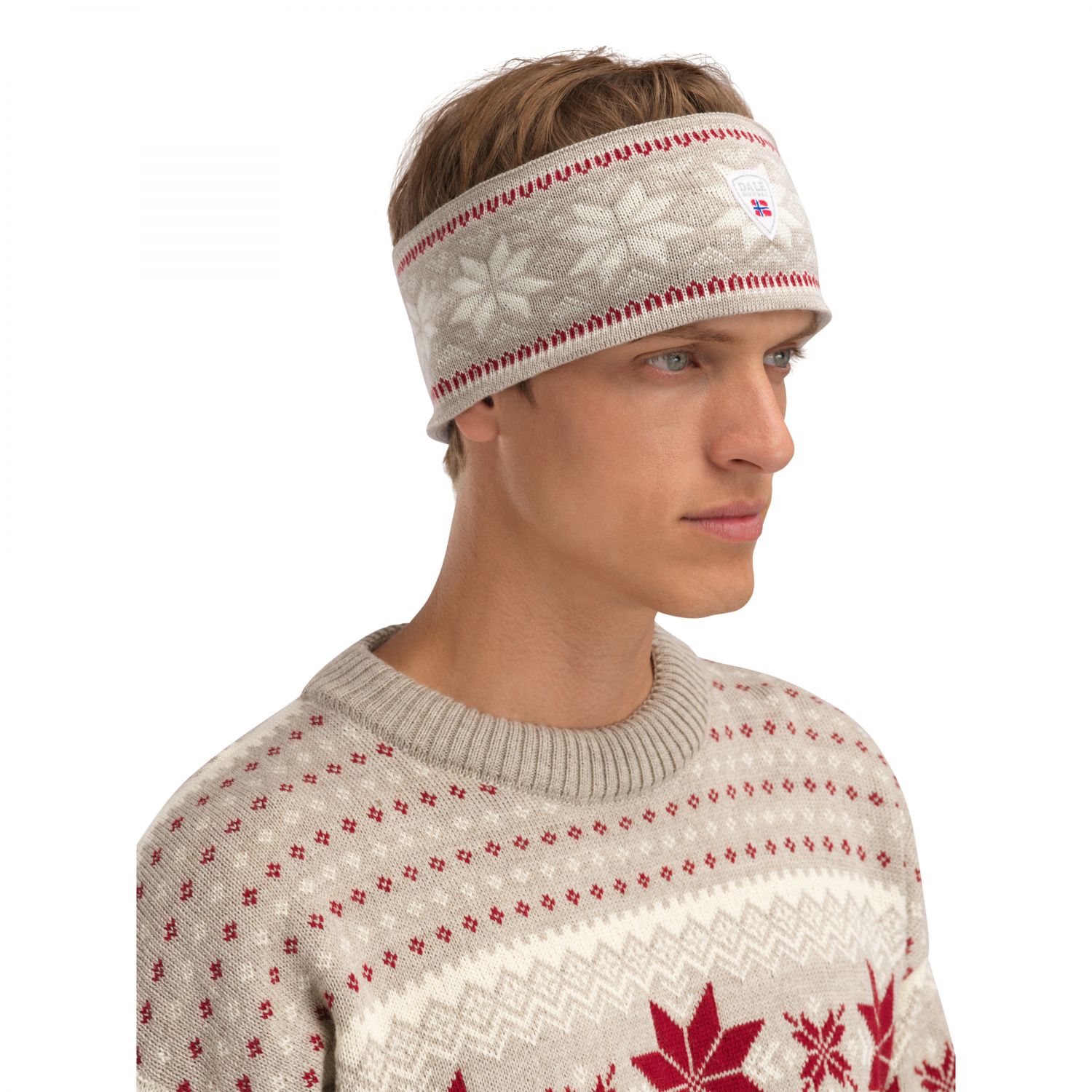 Dale of Norway Garmisch, bandă pentru cap, unisex, bej