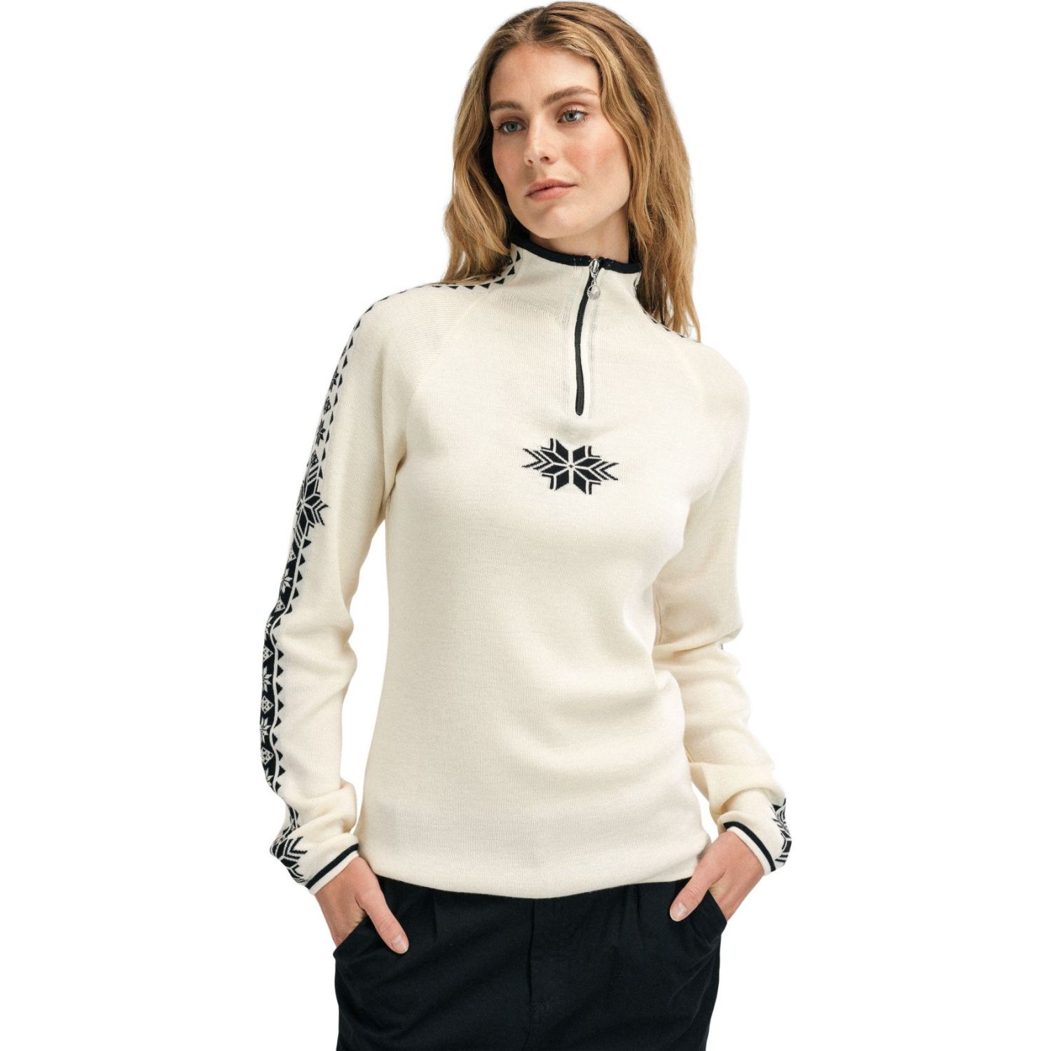 Dale of Norway Geilo, camisola, senhora, branco