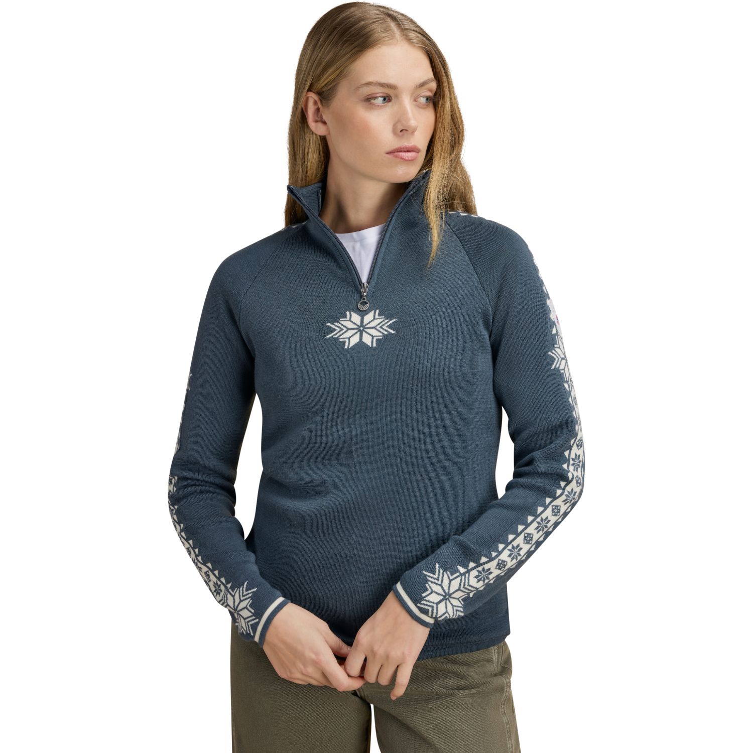 Dale of Norway Geilo, jersey, mujer, gris