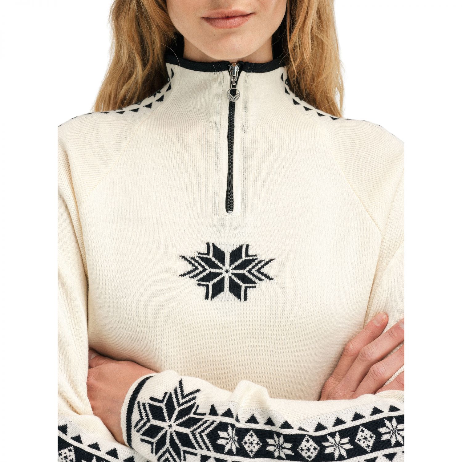 Dale of Norway Geilo, Pullover, Damen, weiß