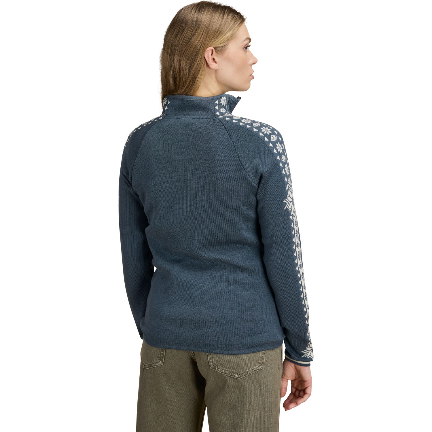 Dale of Norway Geilo, Sweater, Dame, Steel Offwhite