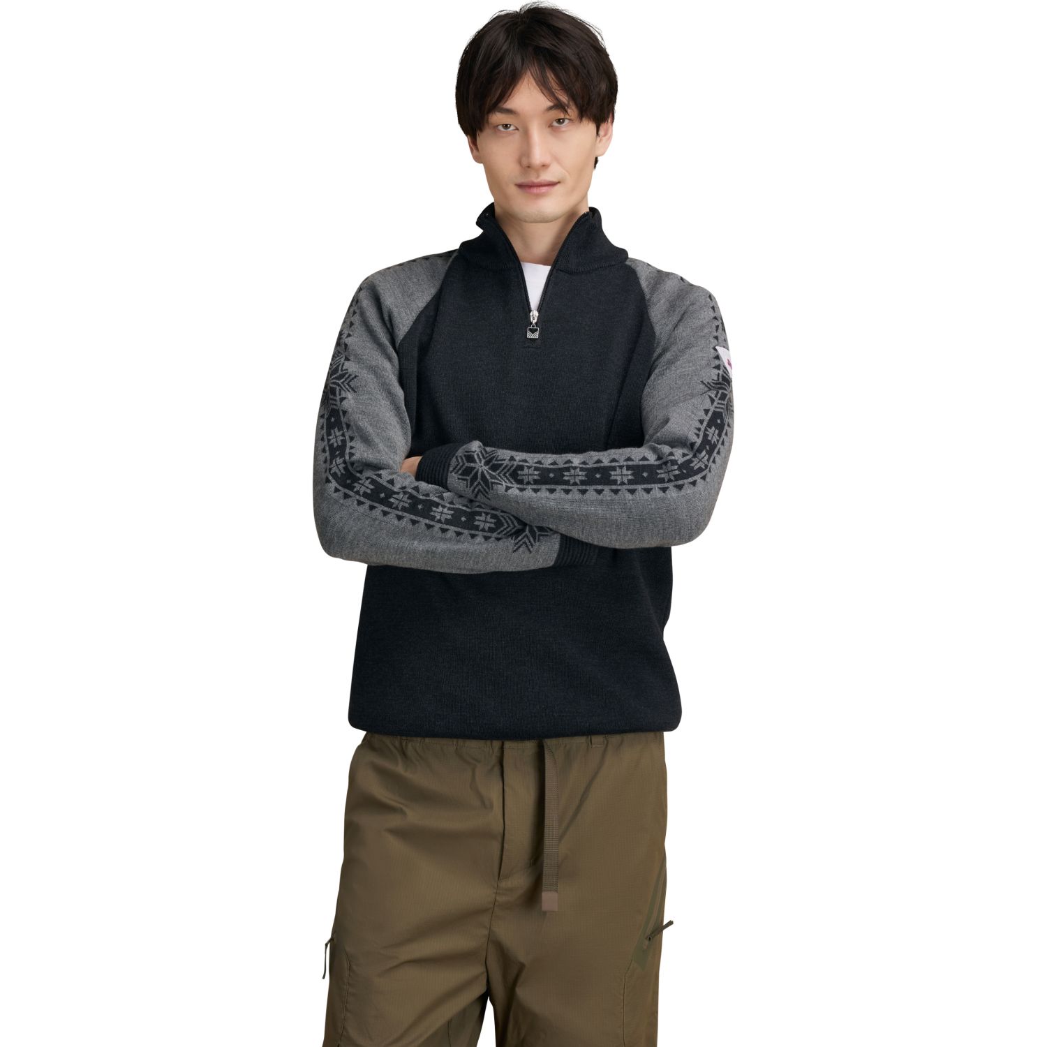 Dale of Norway Geilo, Sweater, Herre, Dark Charcoal