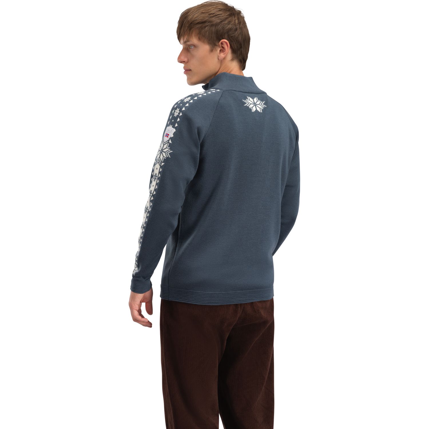 Dale of Norway Geilo, Sweater, Herre, Steel Offwhite