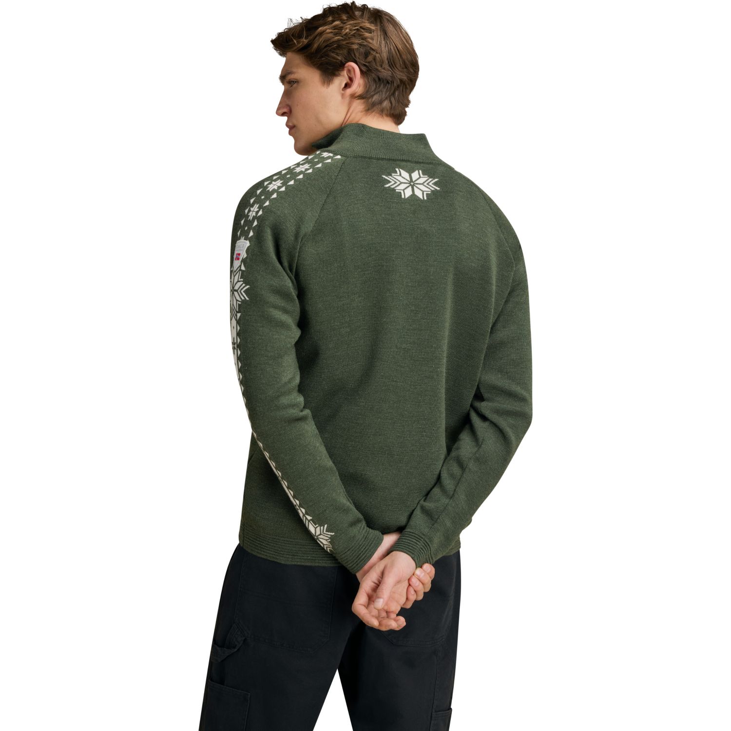 Dale of Norway Geilo, sweater, men, dark green