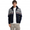 Dale of Norway Hardanger Windproof, gyapjú kardigán, férfi, navy