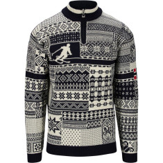 Dale of Norway History Pullover, Fleecejacke, Herren, navy offwhite