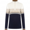 Dale of Norway Moritz, camisola para senhora, azul marinho/bege